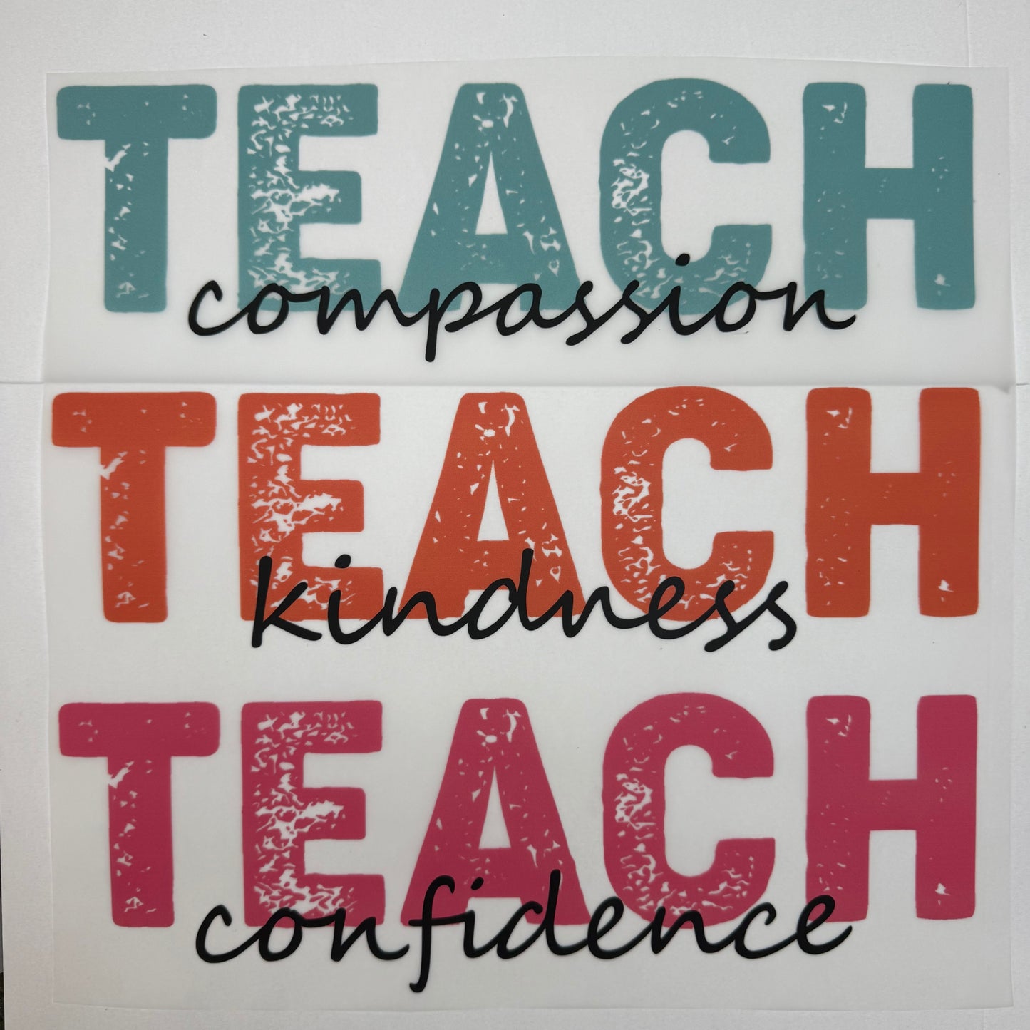 113- Teacher Shirt Transfer