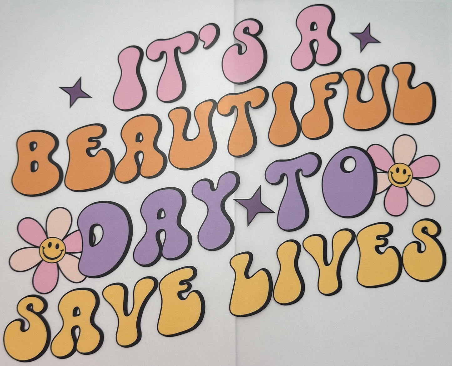 Save Lives Shirt Transfer