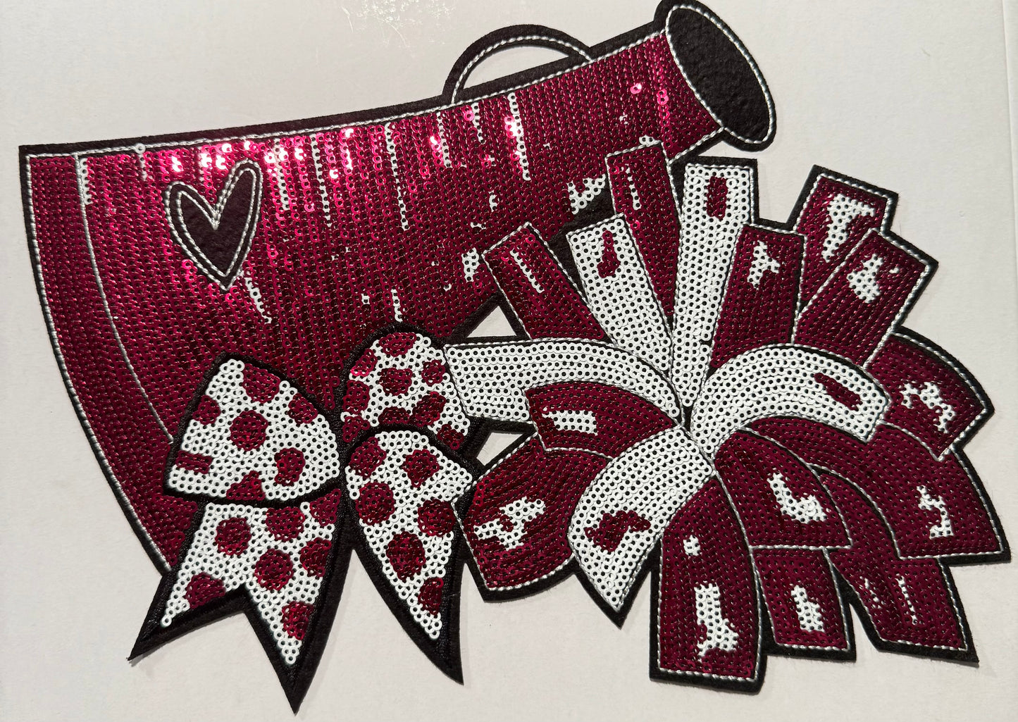 Pink Cheer Shirt Patch
