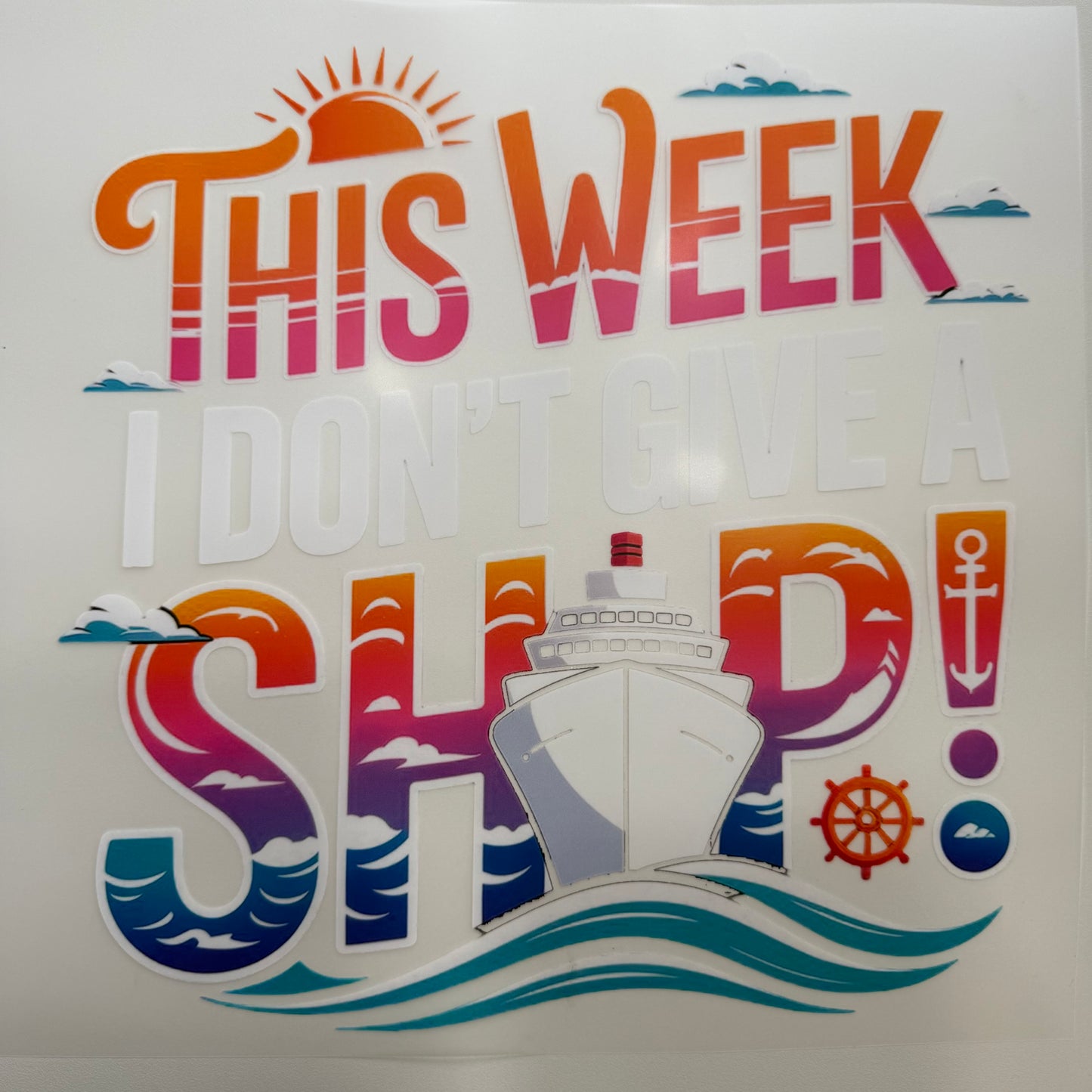 204 - Cruise Shirt Transfer