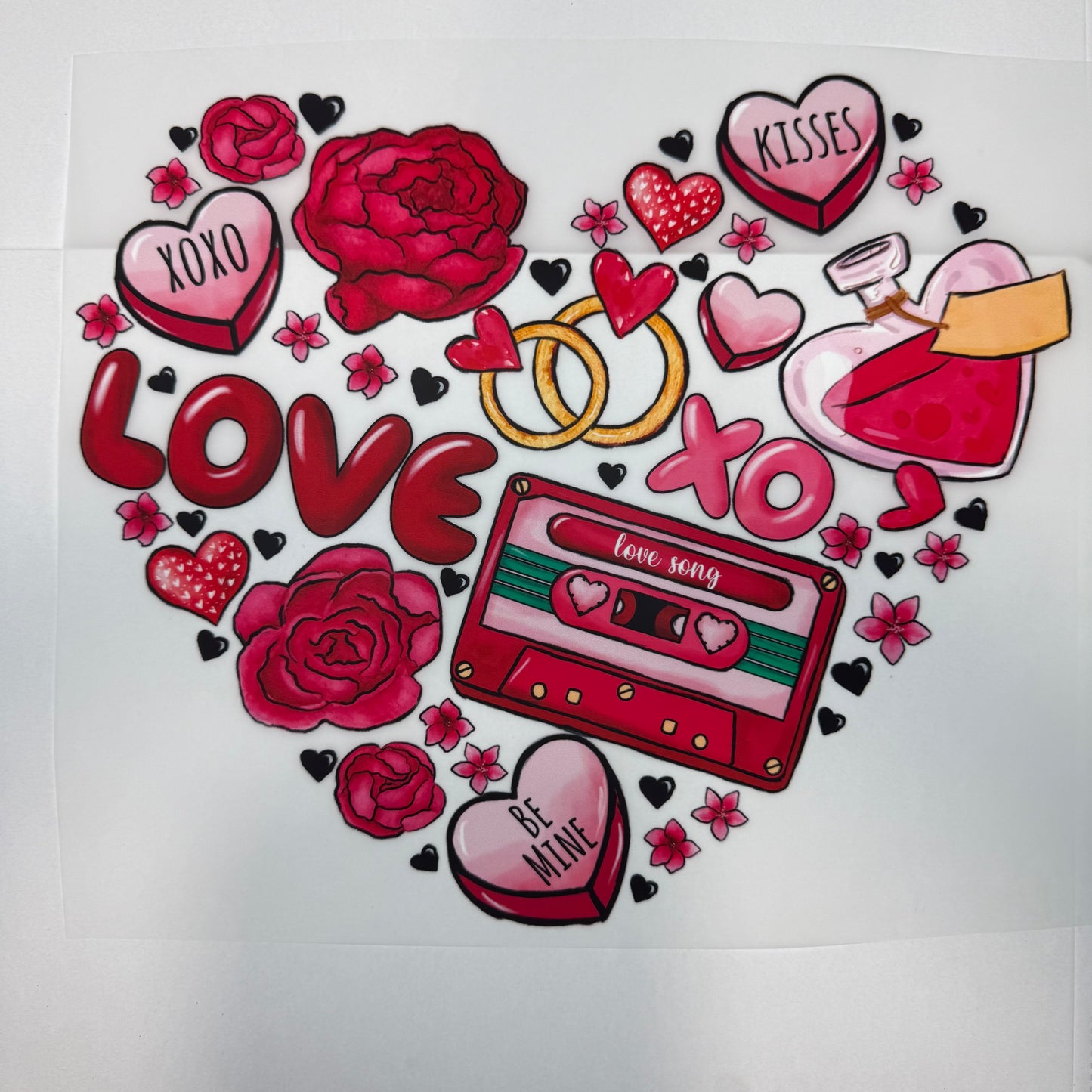 16- Valentines Shirt Transfer