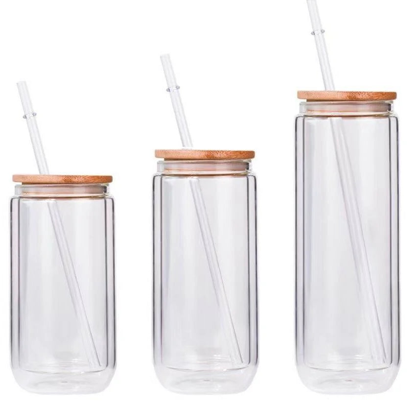16oz, 20oz & 25oz Glass SnowGlobe Cup