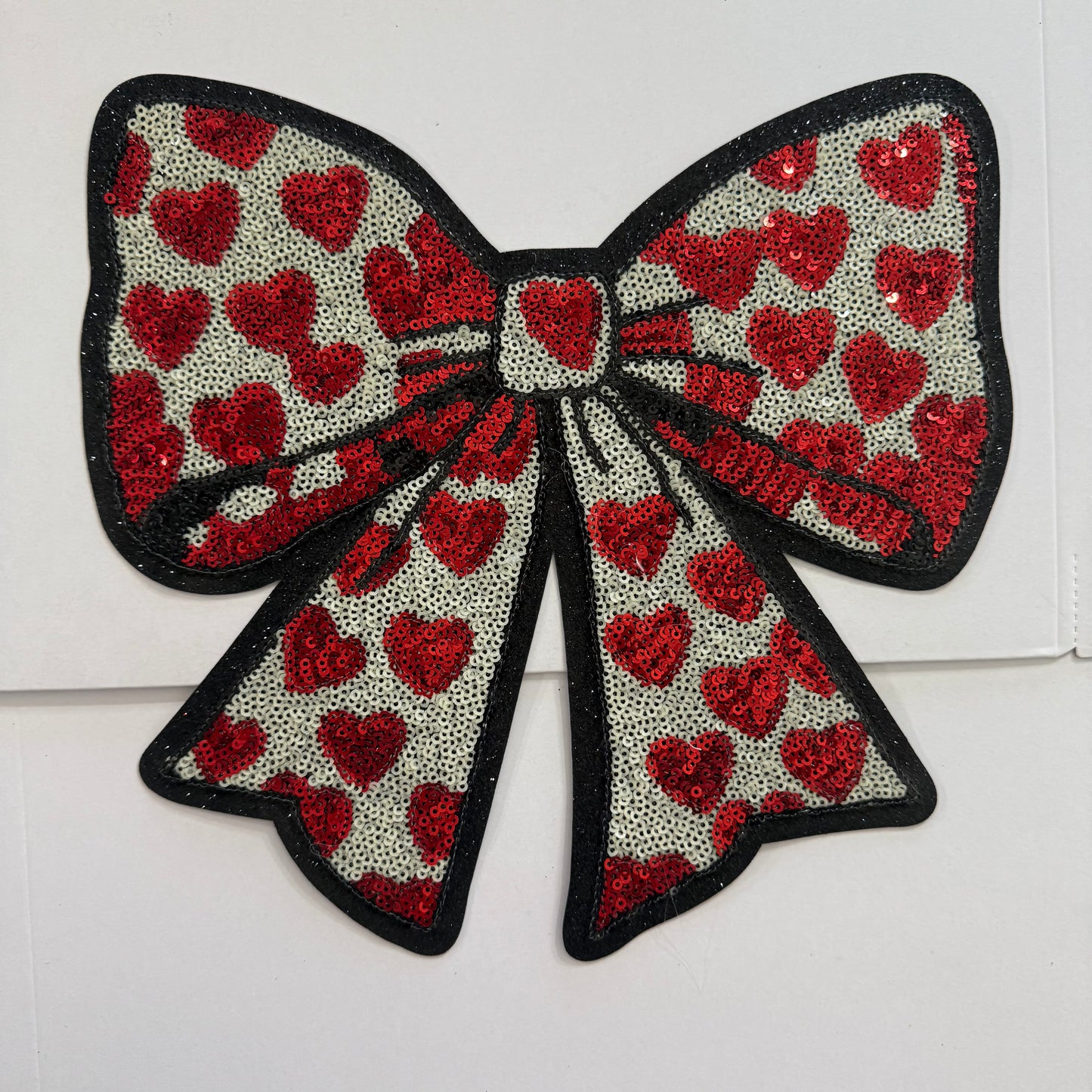 Valentines Bow Shirt Patch