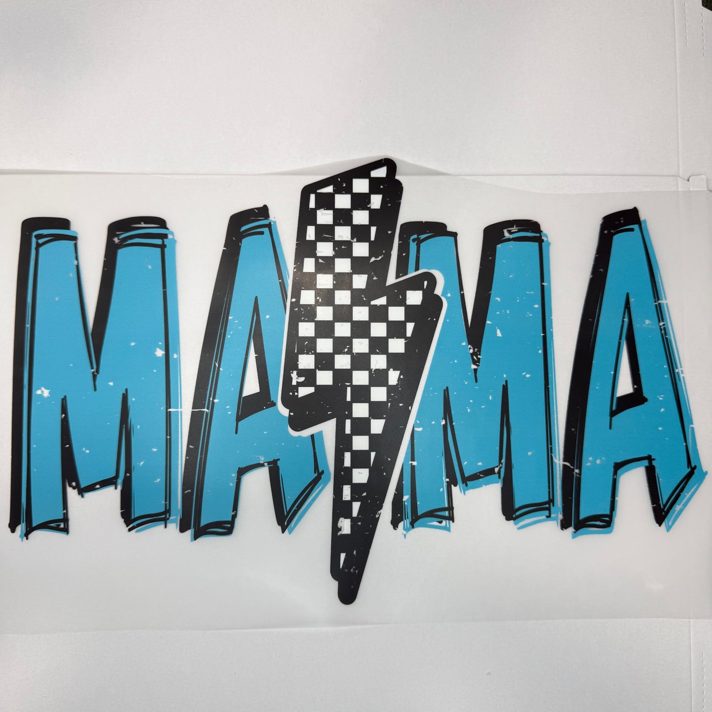1- Blue Boy Mama Shirt Transfer