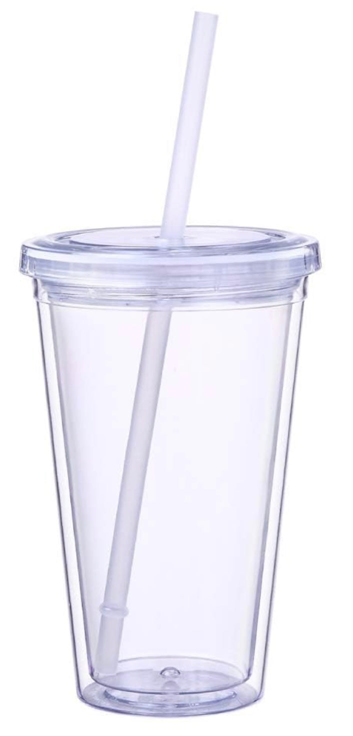Lava & Snowglobe Glitter Cup Glass & Acrylic Tumbler - Every Size
