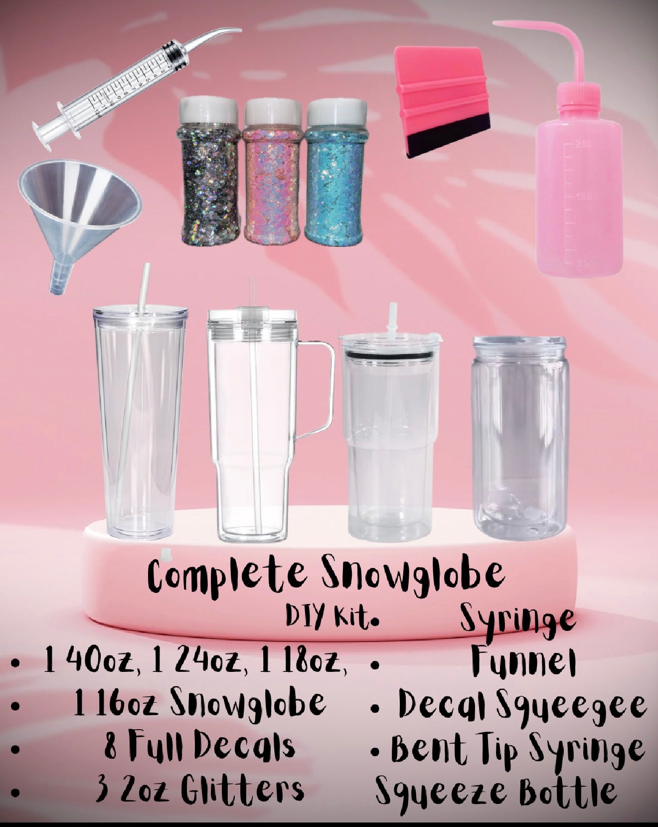 Variety Complete Snow-globe Bundle : Make Your Own