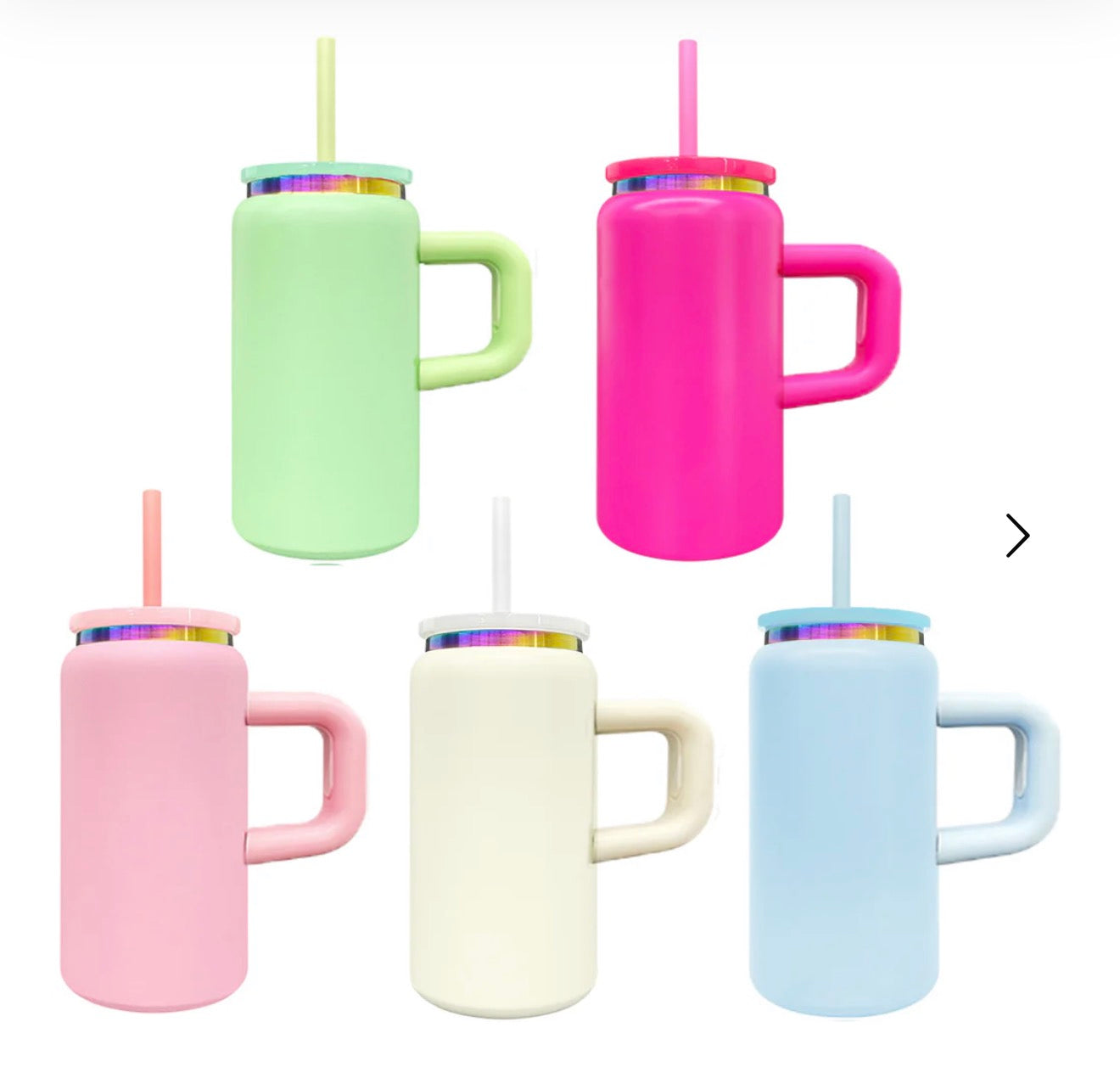 16oz Stainless Steel With Handle