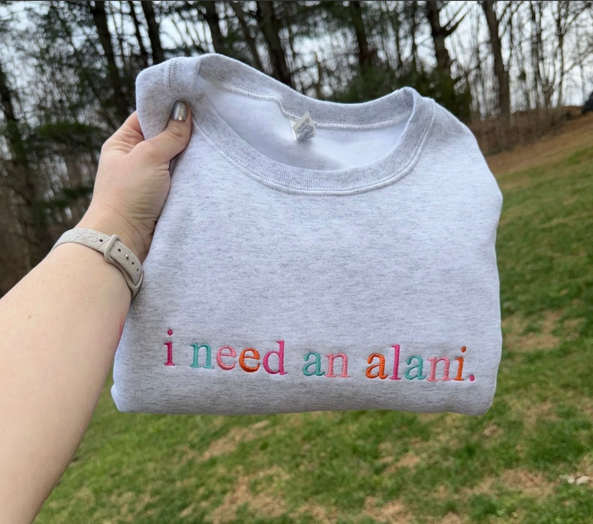 Embroidered CrewNeck Preorder