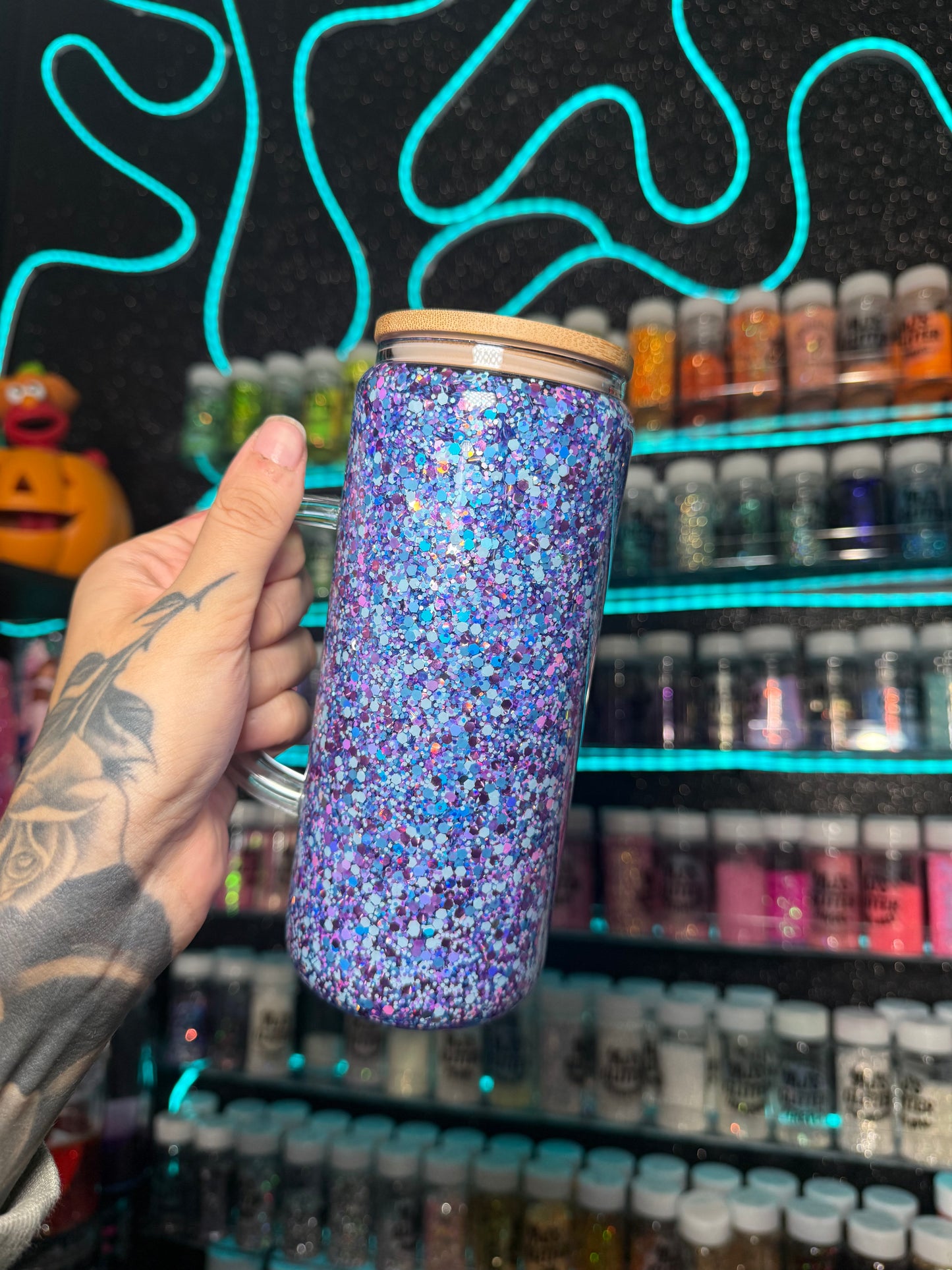 Ready To Ship 20oz Glass With Handle