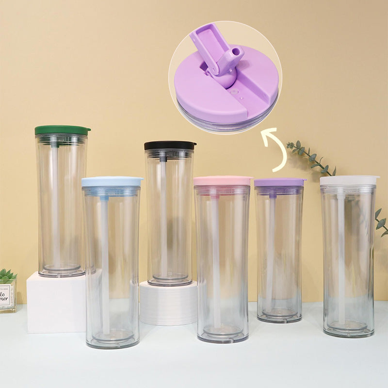 Lava & Snowglobe Glitter Cup Glass & Acrylic Tumbler - Every Size