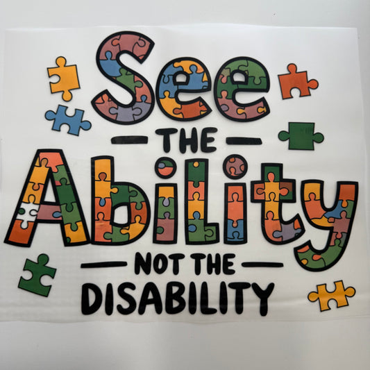 188- Autism Shirt Transfer