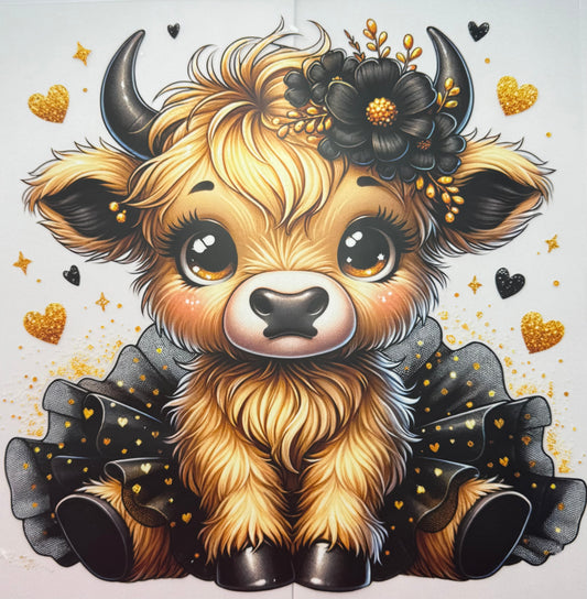 Cow Tutu Shirt Transfer