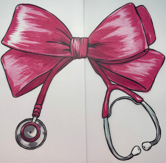 Pink Nurse Shirt Transfer