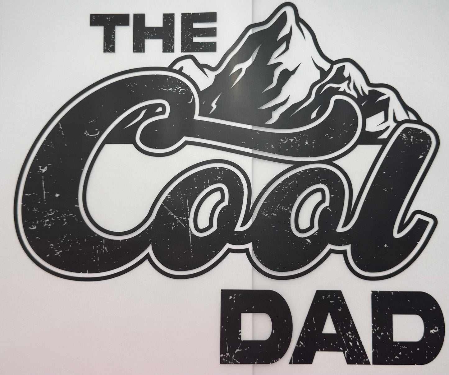 Cool Dad Shirt Transfer