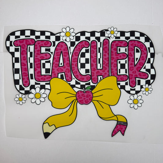 108- Teacher Shirt Transfer