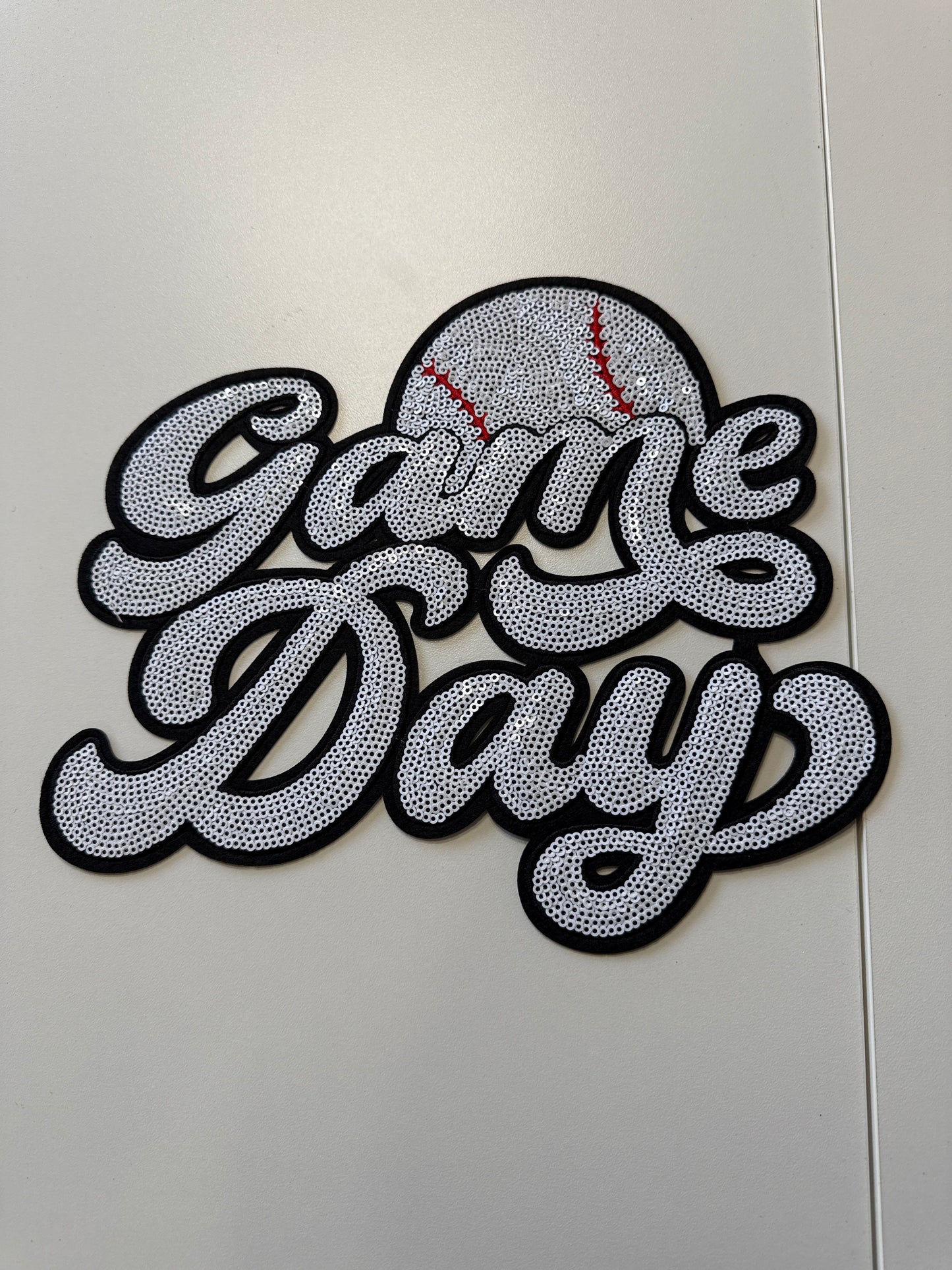 Baseball Game Day Shirt Patch