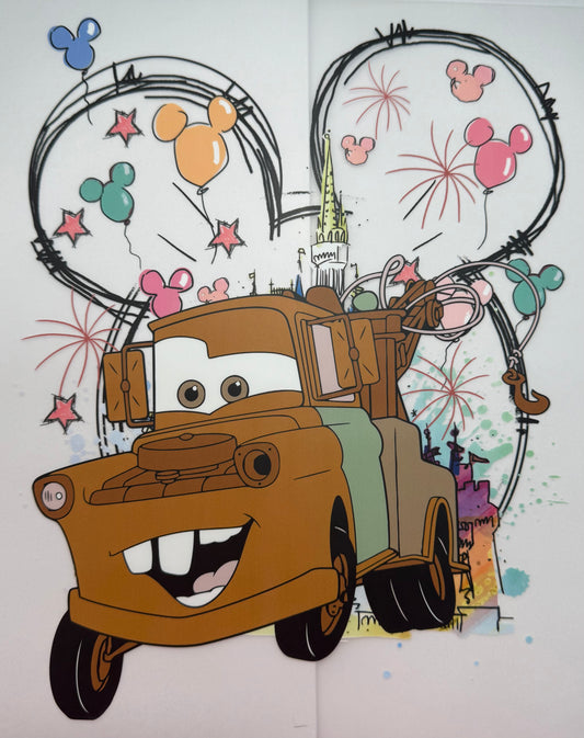 Tow Mater Shirt Transfer