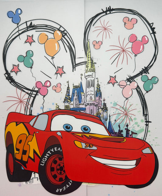 Lightning Mcqueen Shirt Transfer