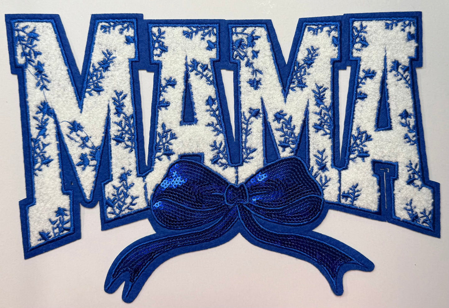 Blue Mama Shirt Patch