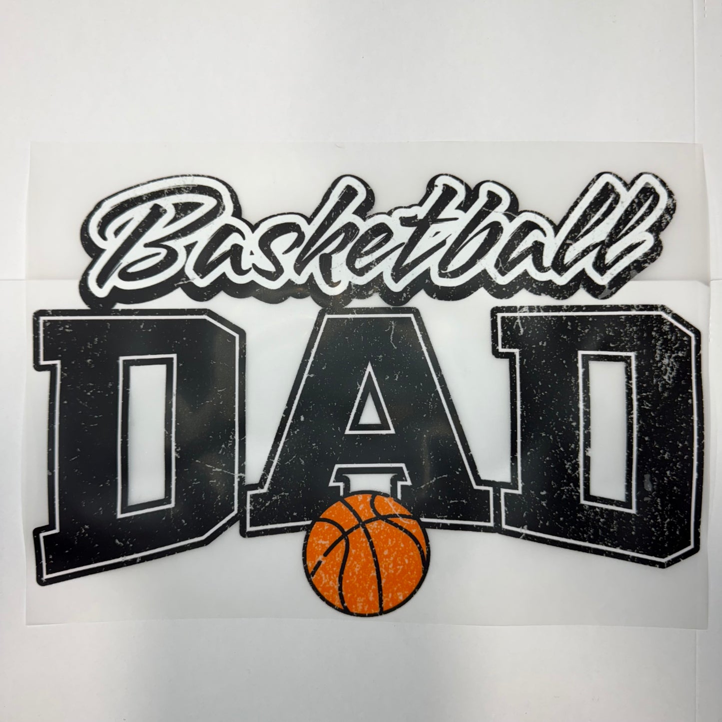 61- Dad Basketball Shirt Transfer
