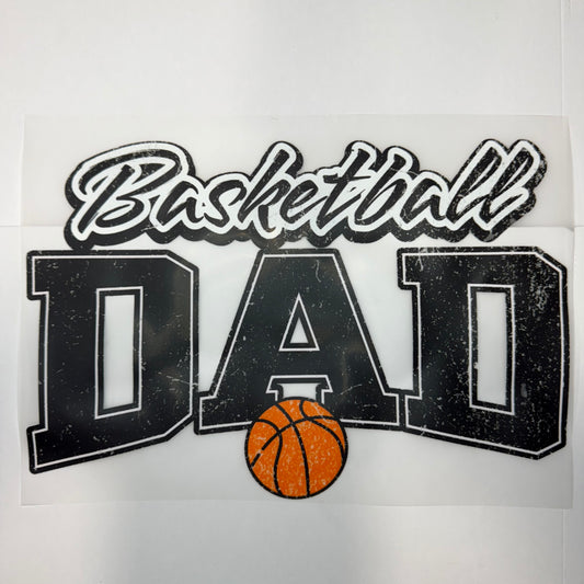 61- Dad Basketball Shirt Transfer