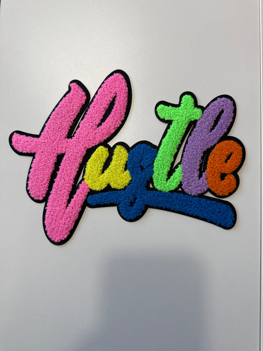 Neon Hustle Shirt Patch