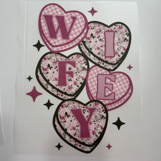 255 - Wifey Shirt Transfer