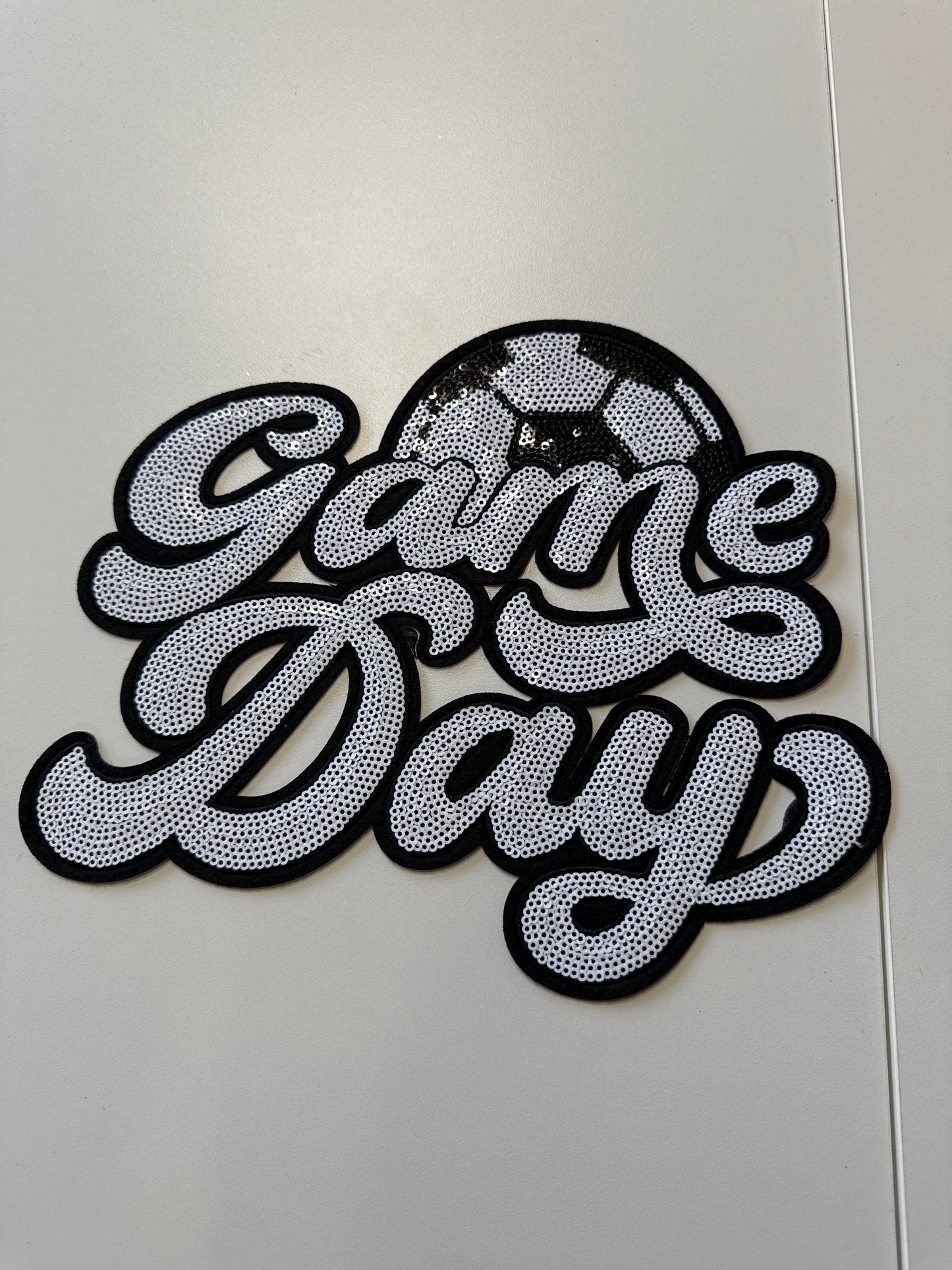 Soccer Game Day Shirt Patch