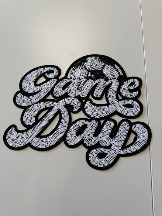 Soccer Game Day Shirt Patch