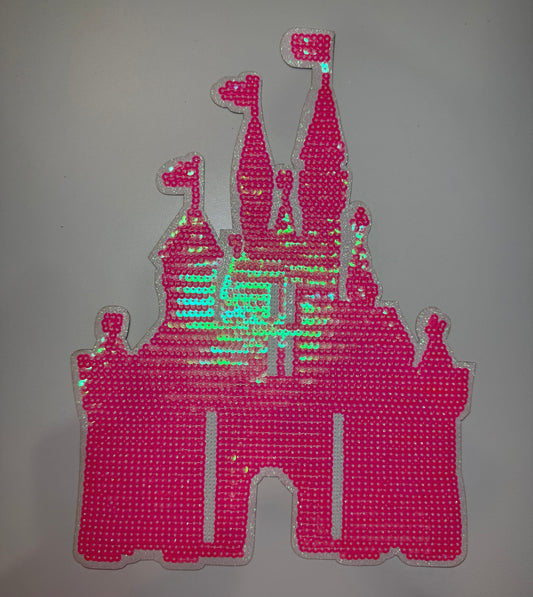 Pink Castle Shirt Patch