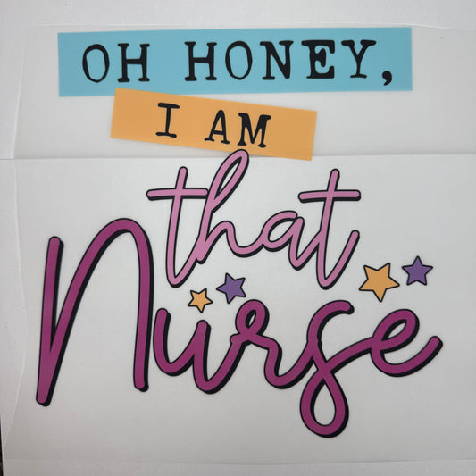 86 - Nurse Shirt Transfer