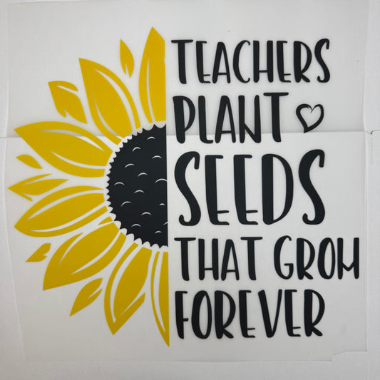 112- Teacher Shirt Transfer