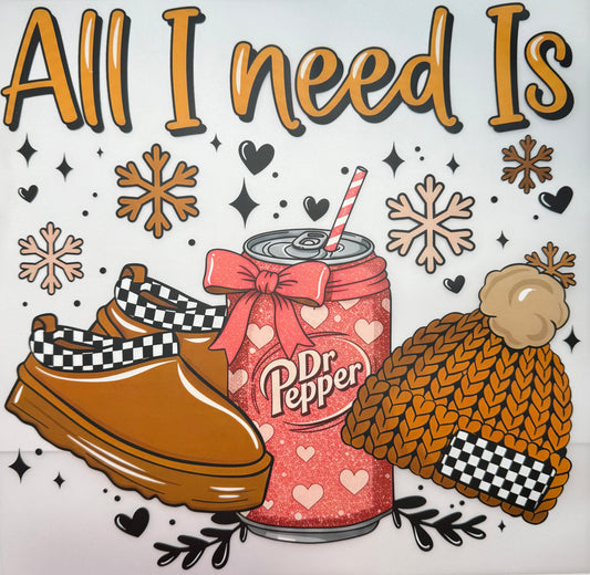 Dr Pepper Fall Shirt Transfer