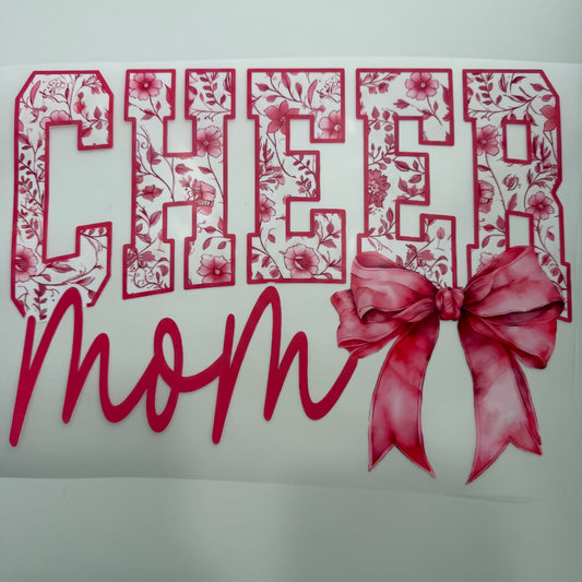208 - Cheer Mom Shirt Transfer