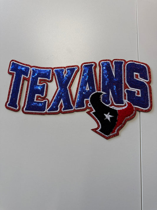Texans Shirt Patch