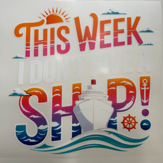 204 - Cruise Shirt Transfer