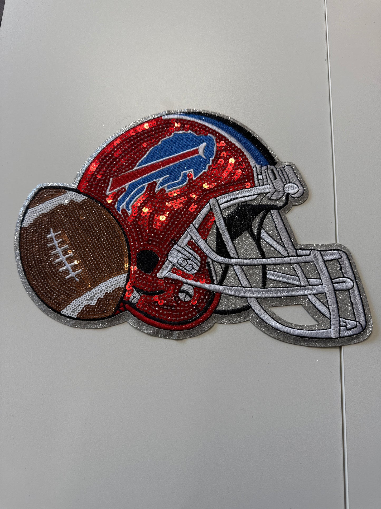 Bills Helmet Shirt Patch