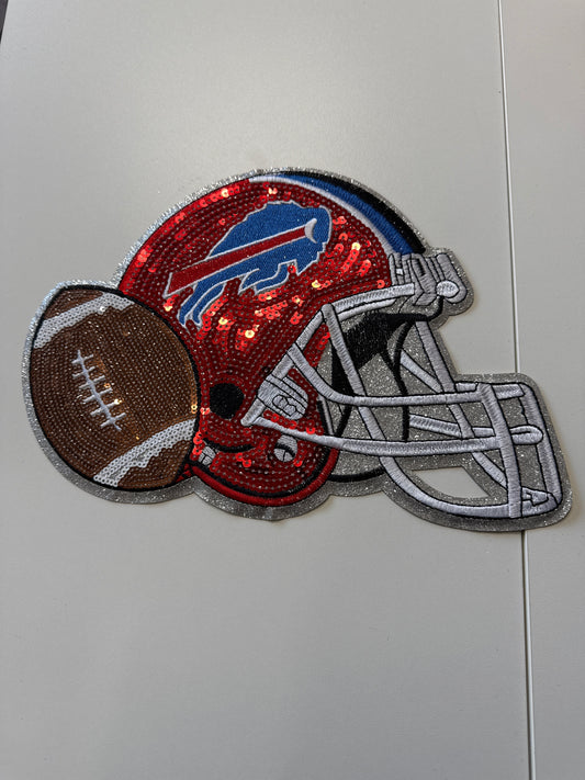 Bills Helmet Shirt Patch