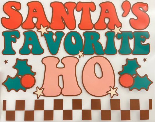Santa's Ho Shirt Transfer
