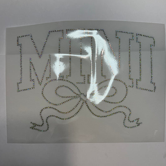 181 - Rhinestone Size 2T-Youth XL