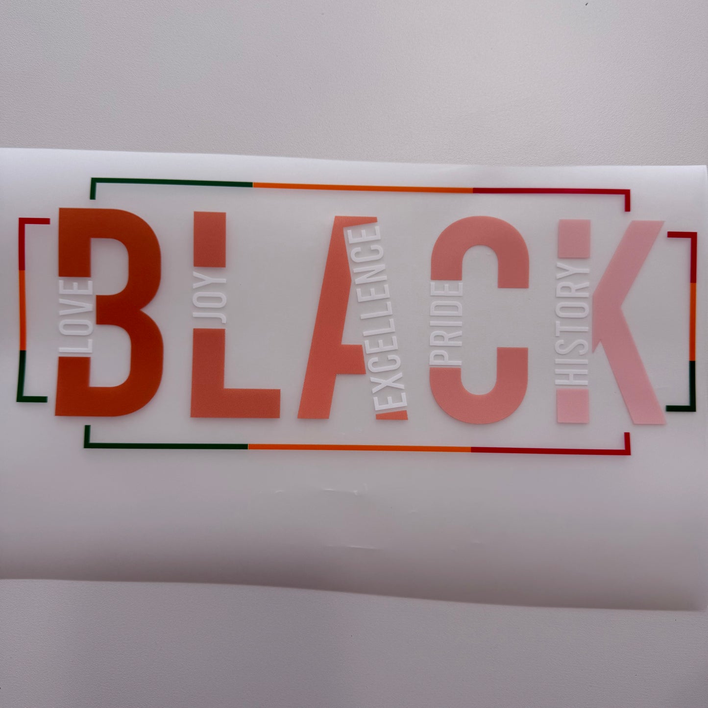 300 - Black History Shirt Transfer