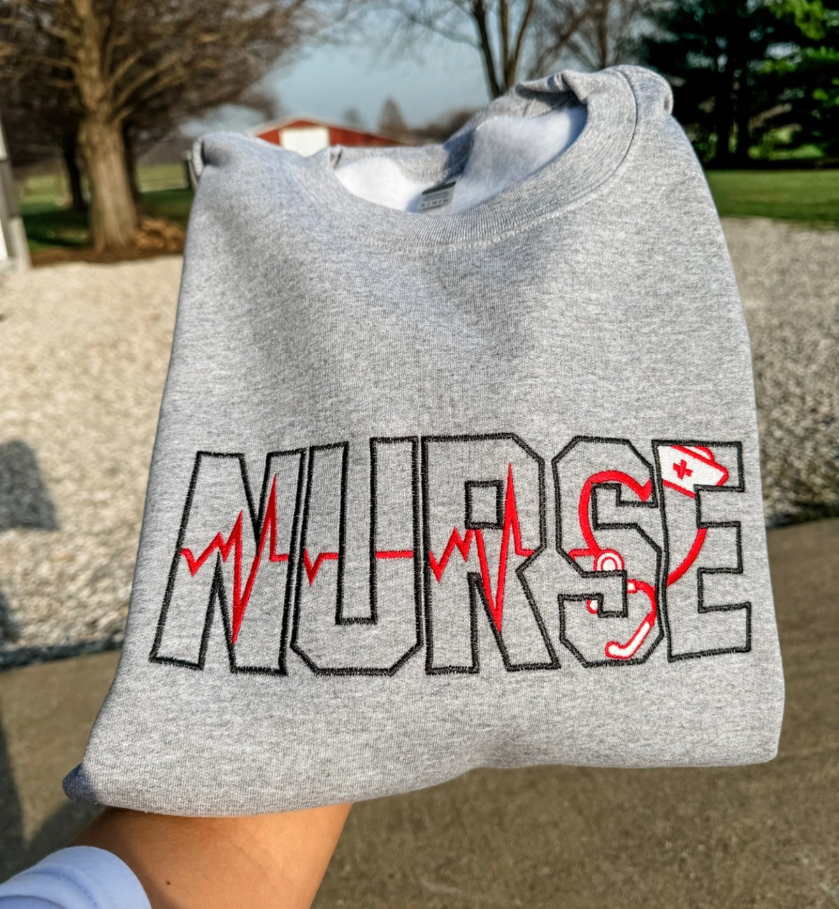 Embroidered CrewNeck Preorder