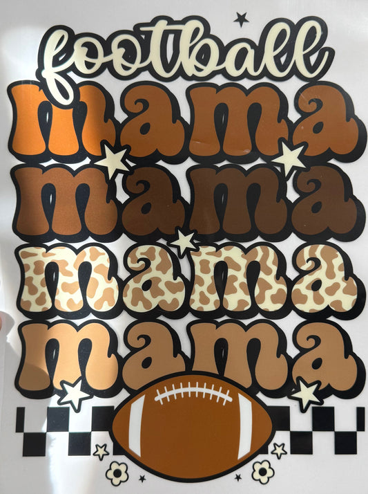 Football Mama Shirt Transfer