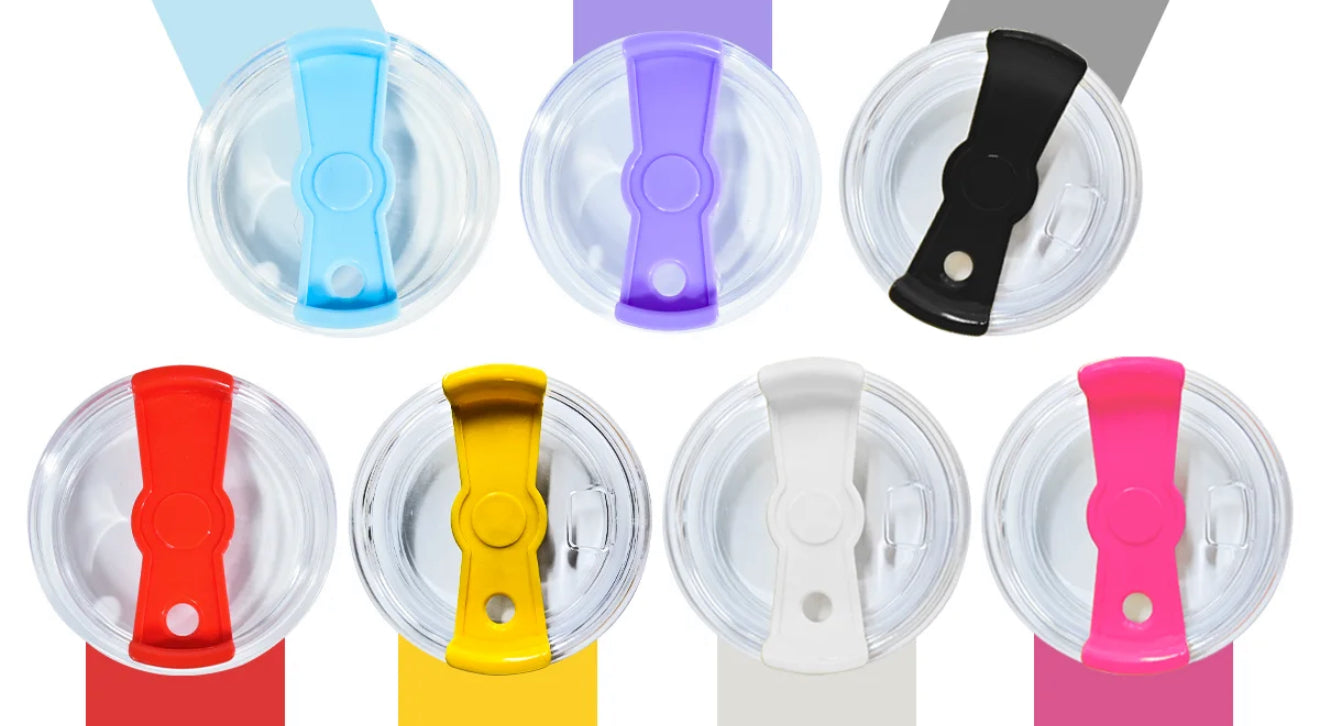 40oz Acrylic Lid & Straw Combo Colored