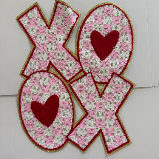 XOXO Shirt Patch