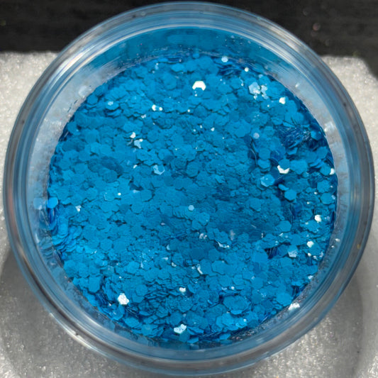 Smurf Chunky Glitter