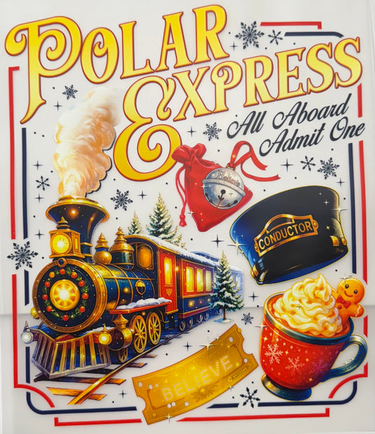 Polar Express Shirt Transfer