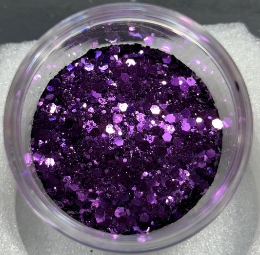 Purple Reign Chunky Glitter
