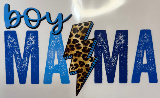 Boy Mama Shirt Transfer