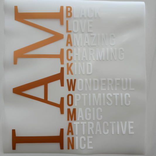 303 - Black History Shirt Transfer